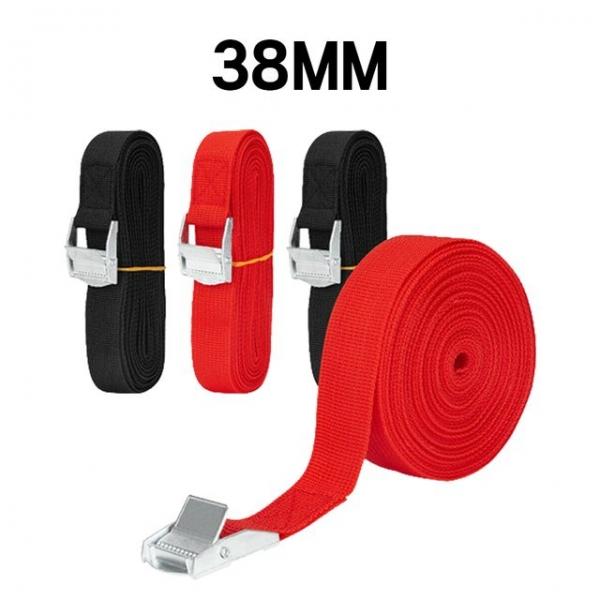 38mm 화물고정벨트 오토바이 짐차 화물차 3m 5m