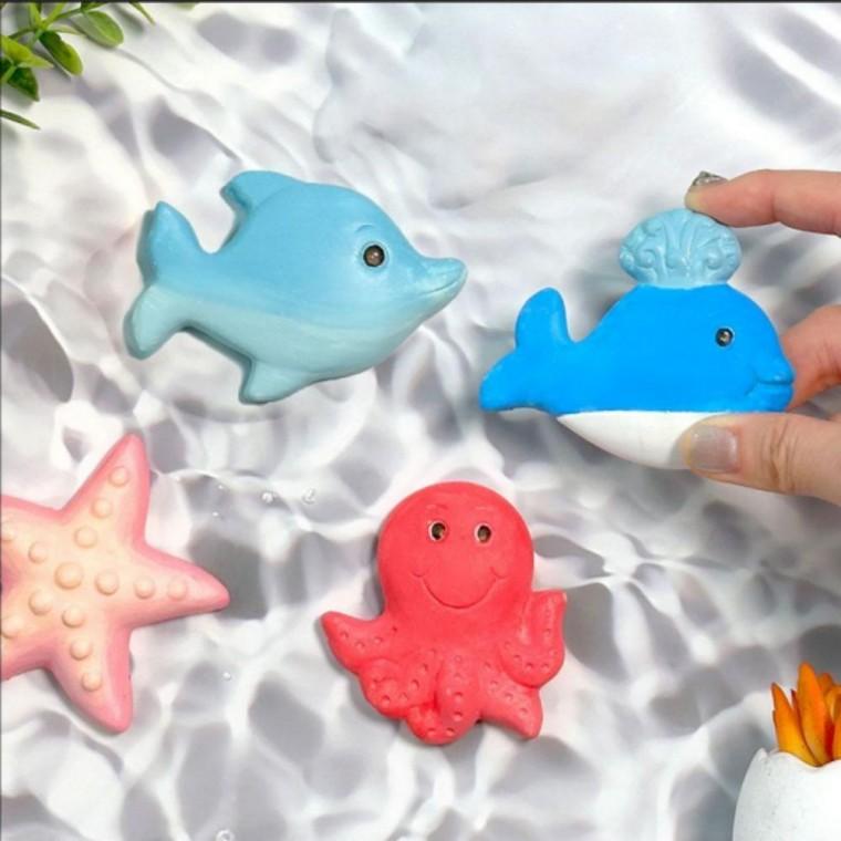 DIY 해양동물 공룡 색칠공부 만들기 시리즈 피규어색칠