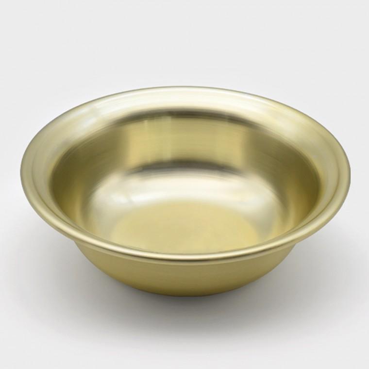 영진 국산 양은 다라이 대야 양푼이 황대야 황색대야 소쿠리 김장대야 믹싱볼 (5size)