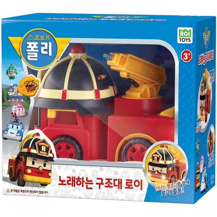 로보카폴리 로이 노래하는 구조대 로이 장난감 선물