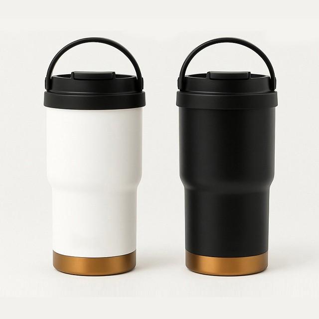프롬더 네이처 대용량 투고 텀블러2P 선물세트 핸들 손잡이텀블러 500ml