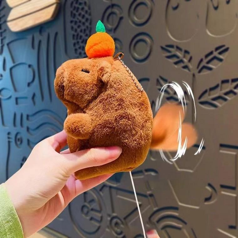 카피바라 키링 인형 귀여운 가방고리 자동차 키홀더 움직이는인형 악세서리