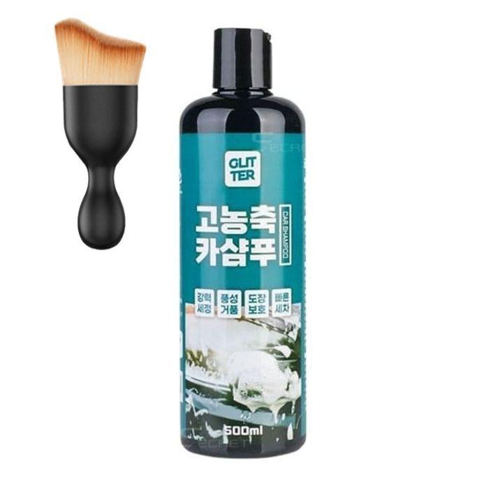 글리터 카샴푸 자동차 거품 세차 용품 세정제 500ml 다용도 먼지 브러쉬 세트