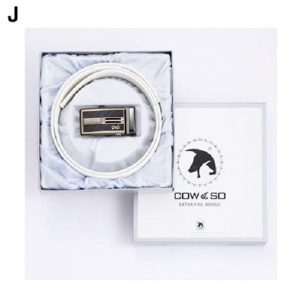 (SM)큐리즌 소가죽 스마트벨트 CU384
