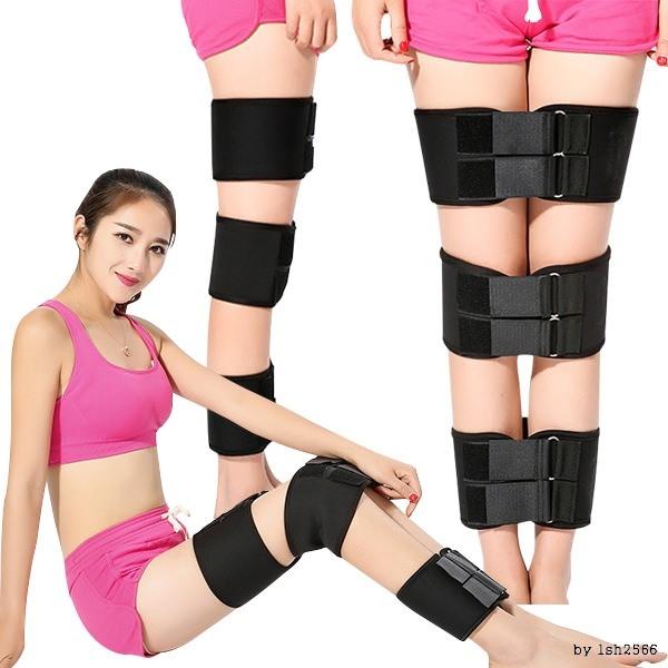 3중다리보정벨트 오다리 휜다리 허벅지 발목고정