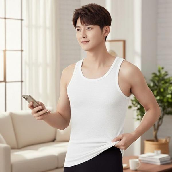 제솔든 남성 민소매 골지 이너웨어 런닝 SD-260331