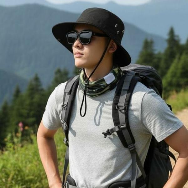 SD-260336 갈카마 카우보이 버튼 아웃도어 등산모자