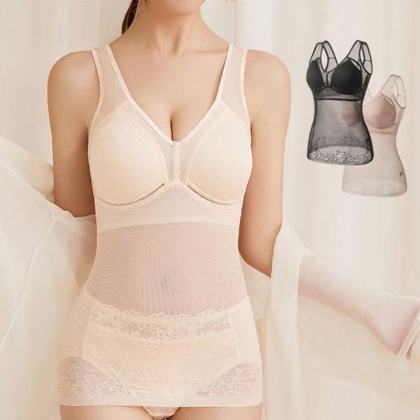 플라워 망사햄 여성 인견 런닝브라 여름브래지어속옷