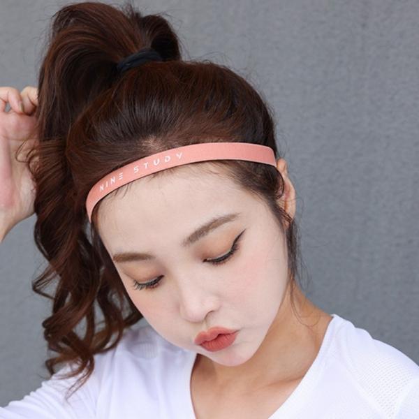 남녀공용 땀흘림방지 헤어밴드 등산 런닝 테니스 스포츠 운동 머리띠 헤드밴드 땀받이