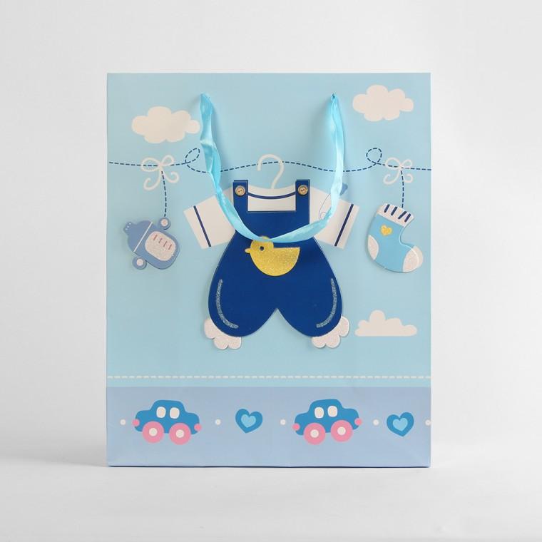 큐트 정성 선물백 기프트 종이 쇼핑백 (31x42 랜덤)
