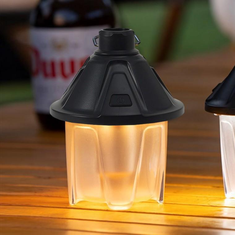야외무드 LED 캠핑랜턴 L1 (블랙) 차박 낚시 텐트등