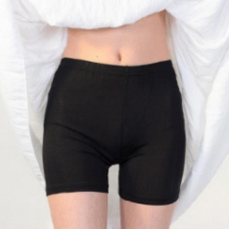 여성 면 스판 학생 교복 치마 원피스 2부 속바지