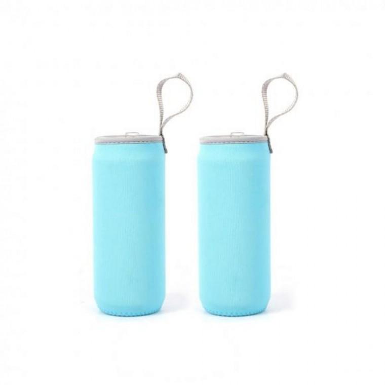 네오프렌 물병 파우치 2P세트(280ml) (스카이)
