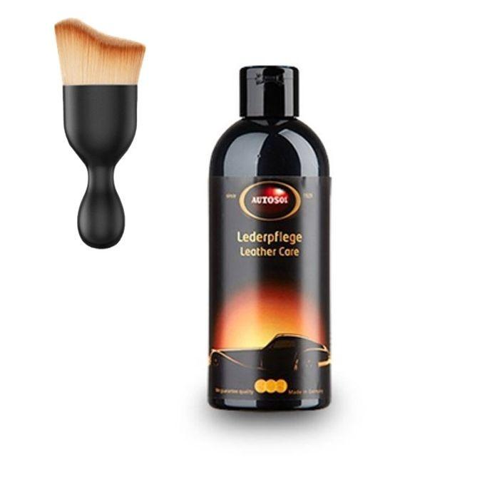 자동차 가죽 보호제 쇼파 세정제 코팅제 250ml 다용도 먼지 브러쉬 세트