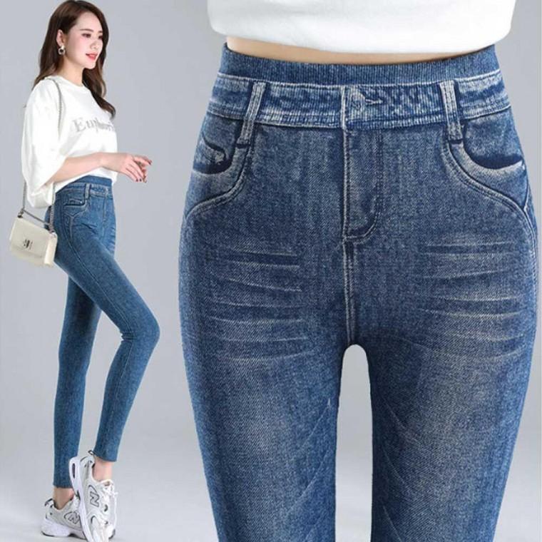 예쁜레깅스 핏 레깅스 여자 코디 스키니 팬츠 데님 청바지 슬림 모두팜