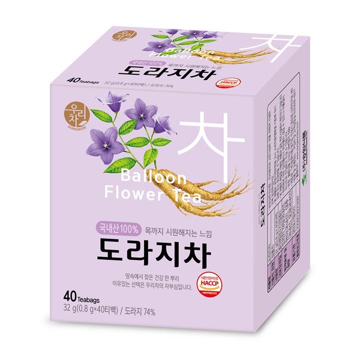 송원 도라지차 40티백