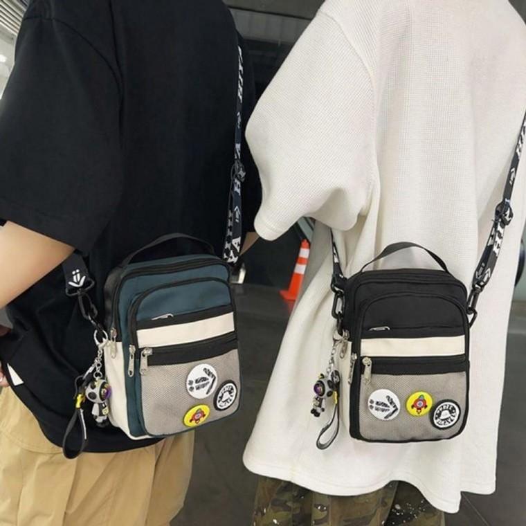 가방 보조 지갑 와펜미니크로스백 휴대폰