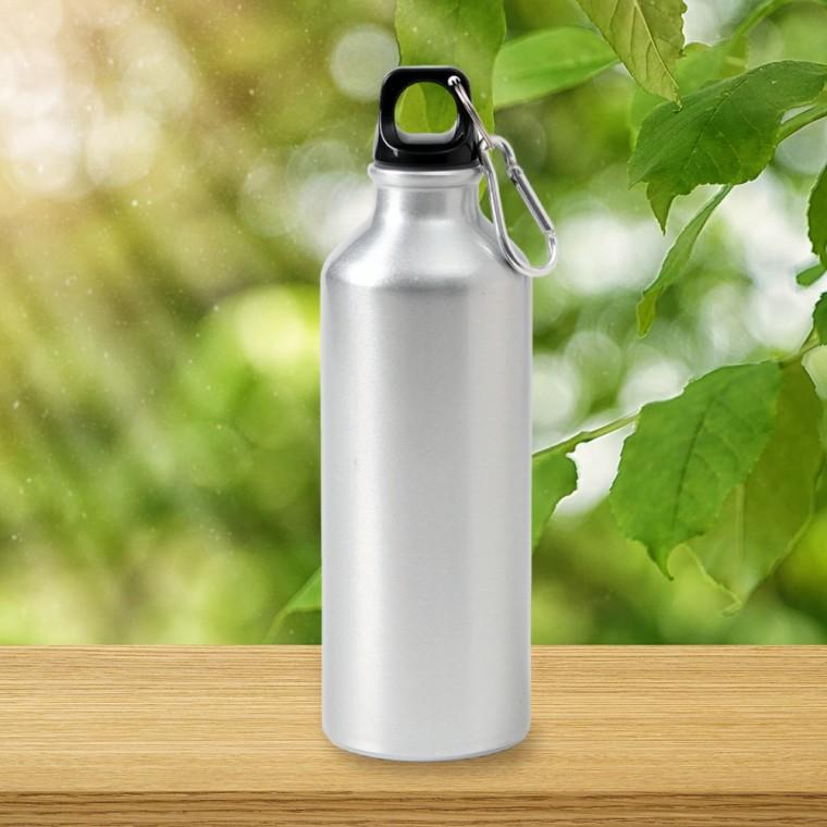 캠핑 등산 소형 휴대용 스포츠 물병 (500ml 실버)