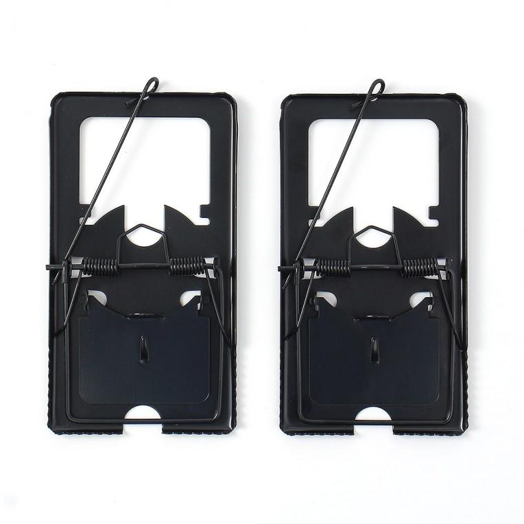 완벽퇴치 쥐잡이 쥐덫 2p세트 (16x8.5cm) 쥐틀 쥐퇴치