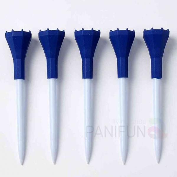골프티 5개 롱롱티 84mm 블루 골프공티 골프용품 골프티걸이 골프도구 골프티꽃이