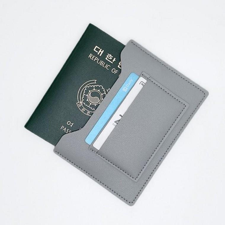 가죽 여권케이스 카드지갑