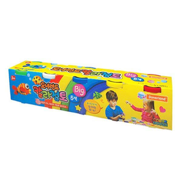 도너랜드 칼라점토 120g BIG 5색세트