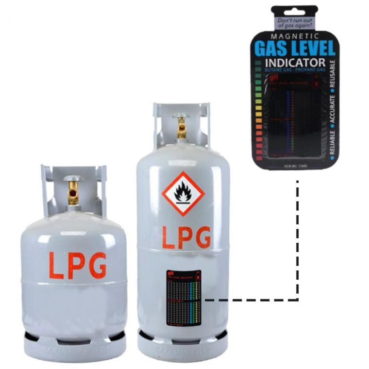 잔량 표시계 부착식 마그네틱 LPG