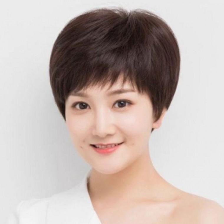 완벽커버인모정수리가발(브라운)여성부분가발
