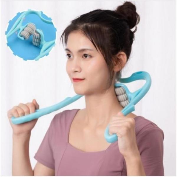 목 마사지기 골프공 6구 롤링 뒷목 지압 목안마기