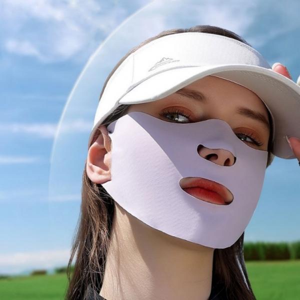 숨 편한 마우스오픈 야외 레저 골프 라운딩 페이스 쿨 마스크
