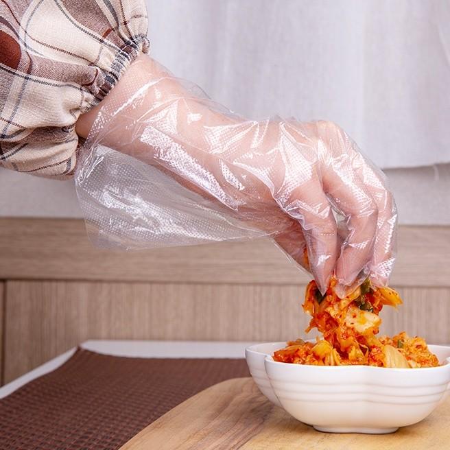 업소용 가정용 일회용 비닐장갑 주방 음식점 무침 대게 치킨 식사용 위생장갑 50매 x50개