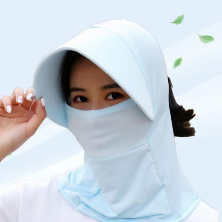 마스크 썬캡 모자 여성 햇빛 자외선 차단 쿨링