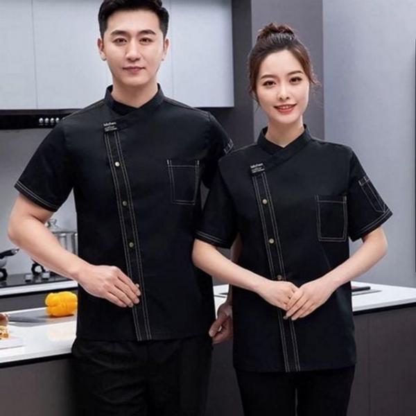 남자 남성 조리복 상의 메쉬 반팔 조리복 상의 셰프복 단체