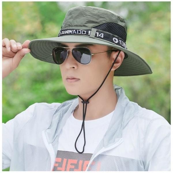 아웃도어 메쉬 사파리모자