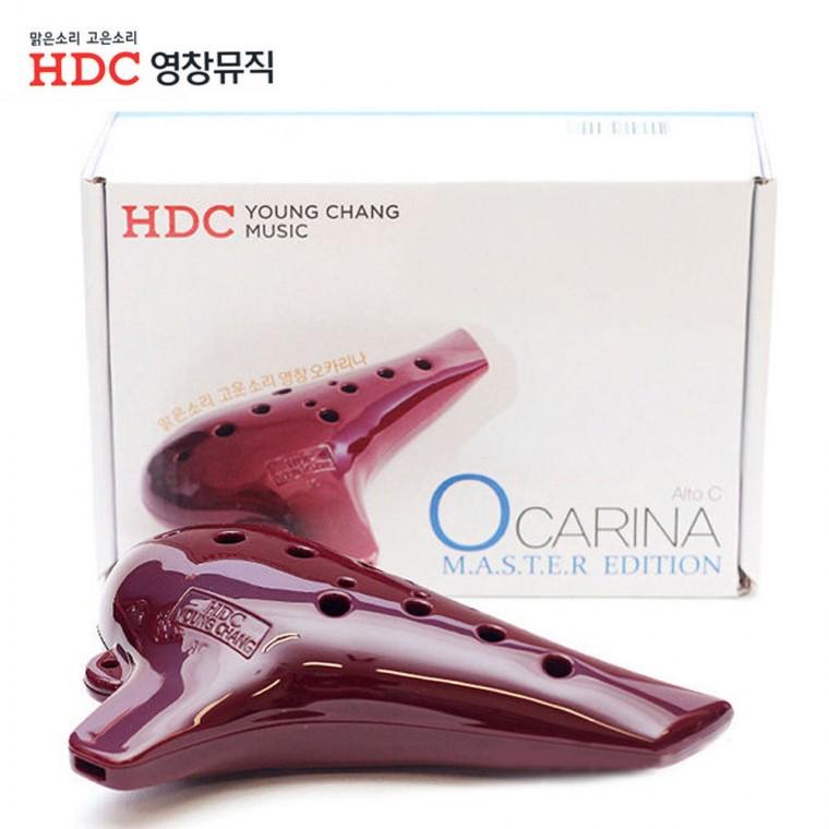 영창악기 오카리나 알토C 마스터 에디션 (와인) (YCAO350)