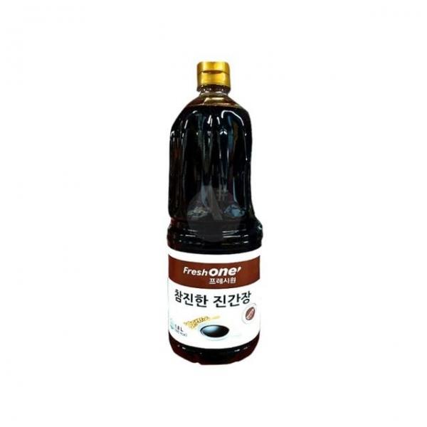 bns 프레시원 진간장 1.8L 2.09KgX4개 업소용 장아찌간장