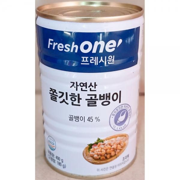 프레시원 쫄깃한골뱅이캔(자연산 400g)