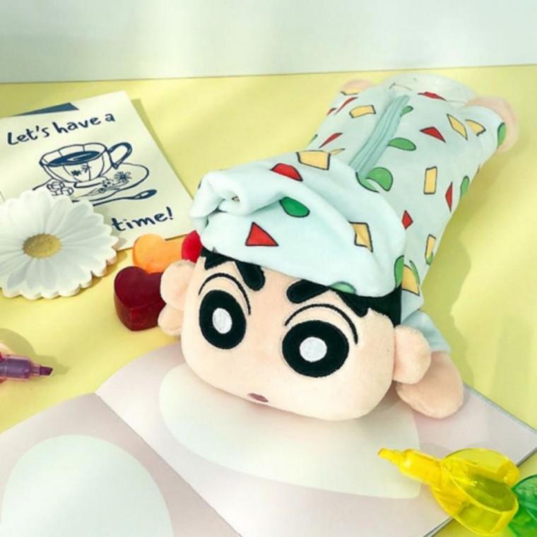 어린이 초등학생 봉제인형 캐릭터 펜슬 파우치 필통