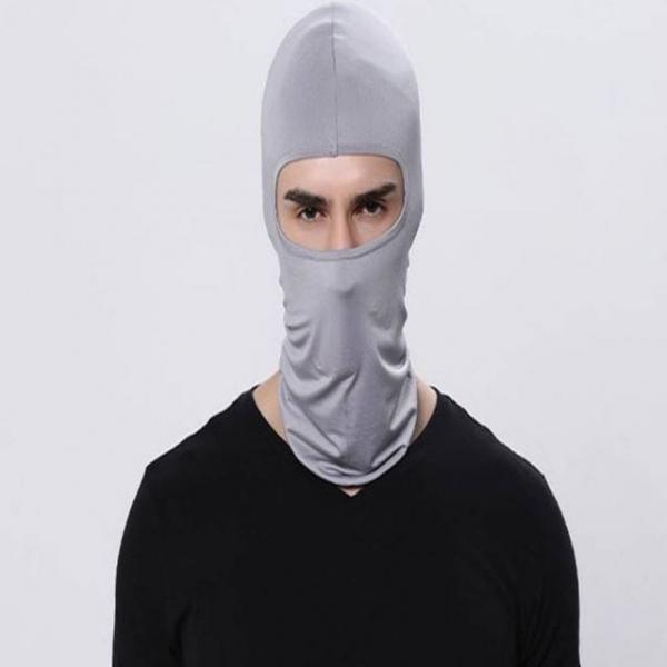 여름용 풀페이스 마스크 그레이 쿨링마스크 페이스커버