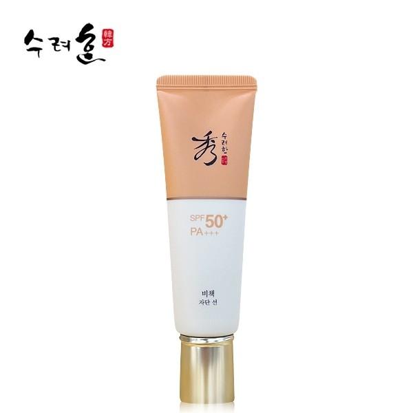 엘지 수려한 선크림 50ml 여자 남자썬크림 자외선차단제