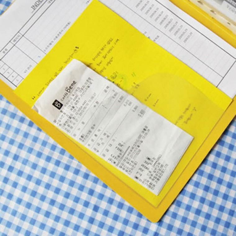 코너스틱 특대형 100매 메모 영수증 부착용