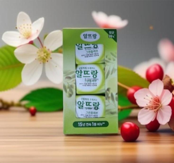 알뜨랑 비누 그린올리브140g 3개입 세수비누 화장비누