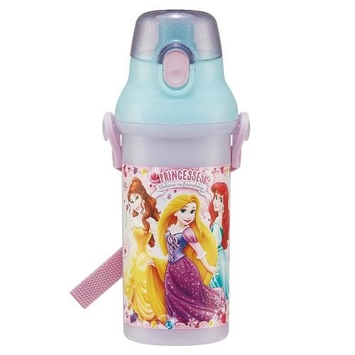 디즈니 프린세스24 원터치 어깨끈물병 480ml 항균+ 물통
