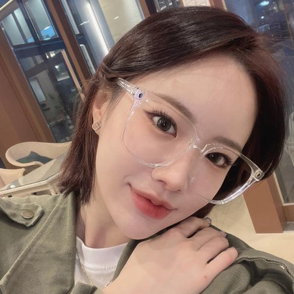 SGBG_쓰고보고 자외선차단 사각뿔테안경 67520
