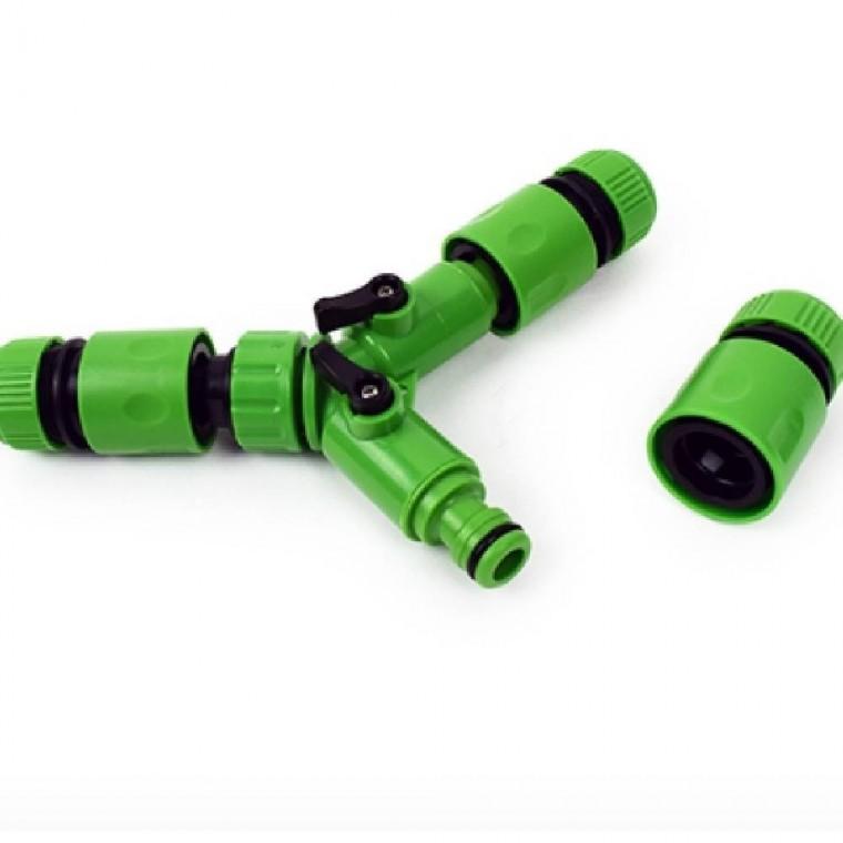 (16mm) Y형 호스 연결커넥터 호스연결 어댑터 관수자재