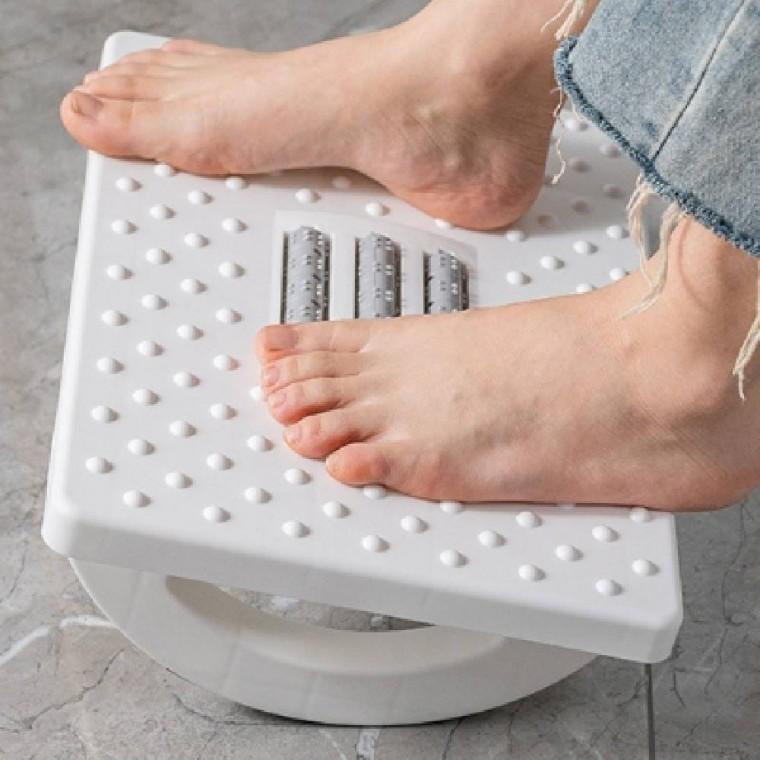 사무실 발받침대 발지압받침대 책상아래 사무실발판 발바닥지압판