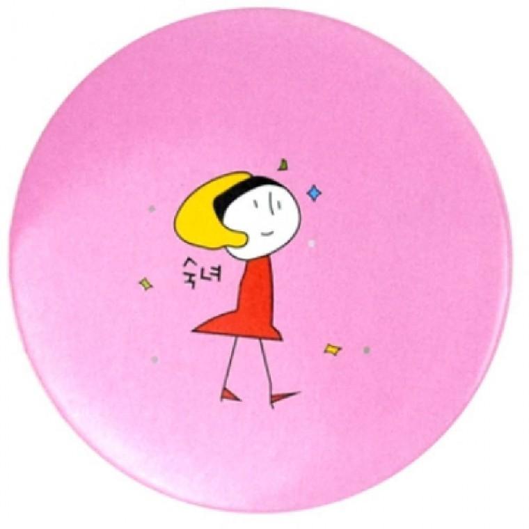 원형 손거울 귀여운거울 여행용거울 디자인거울 핸드미러 휴대손거울