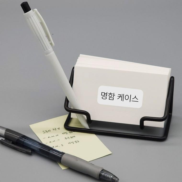 명함 카드 쿠폰 프레임 진열 꽂이 메탈 스탠드 케이스