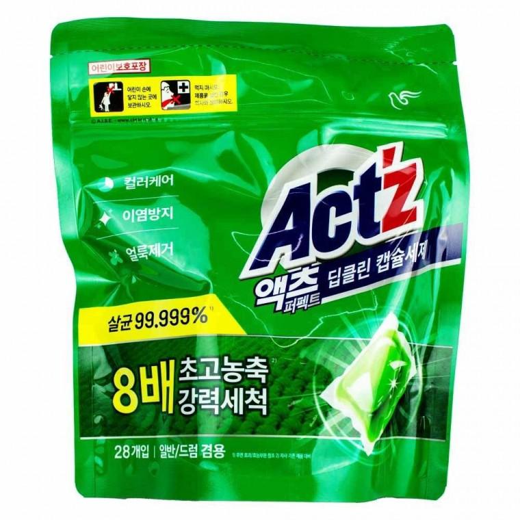 피죤 액츠 퍼팩트 딥클린 캡슐세제 406g(4.5g x 28개)