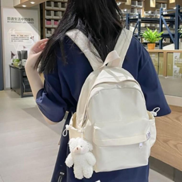 여성 미니백팩 학생 노트북 경량 여자 데일리 백 책 가방